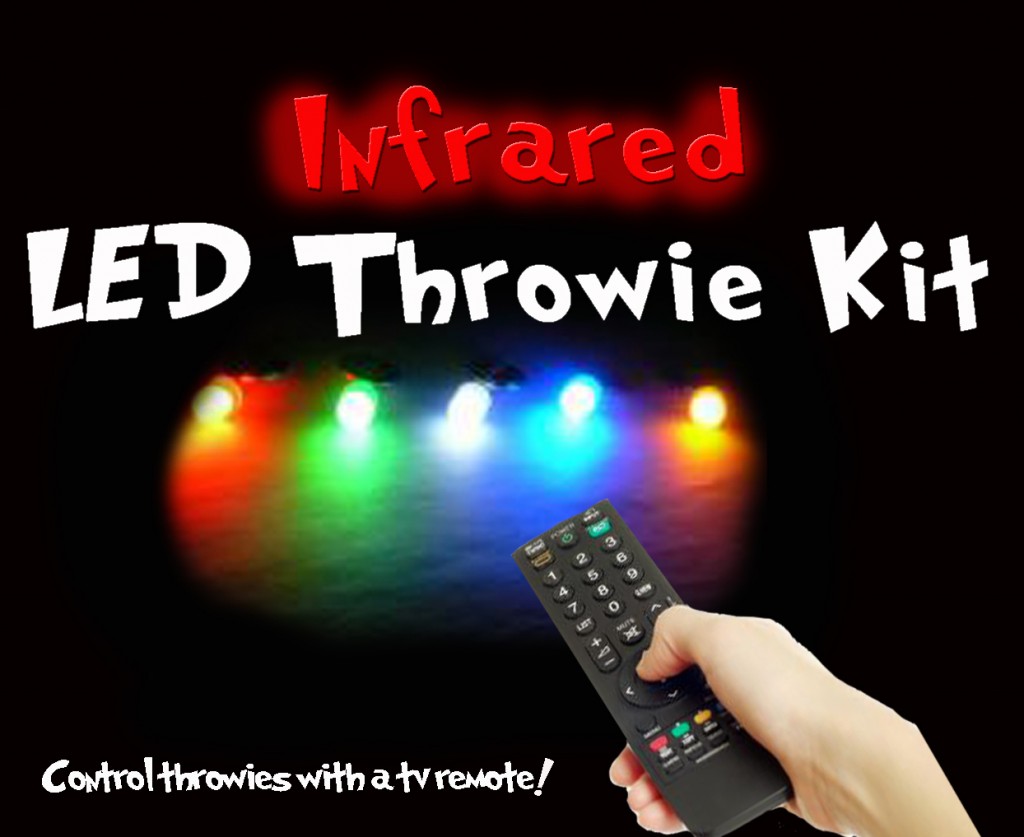 Infrared LED Throwie Kit