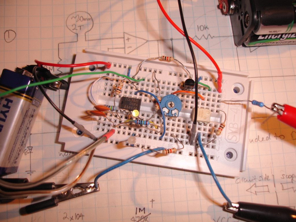 Breadboarding-a-circuit